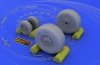 Eduard 648015 F-4J/ S wheels 1/48 (Hasegawa)